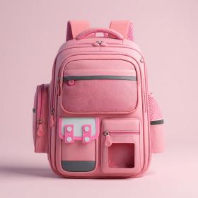 Sac à Dos Enfant pour École primaire de Haute Qualité Rose – حقيبة ظهر مدرسية للأطفال وردي